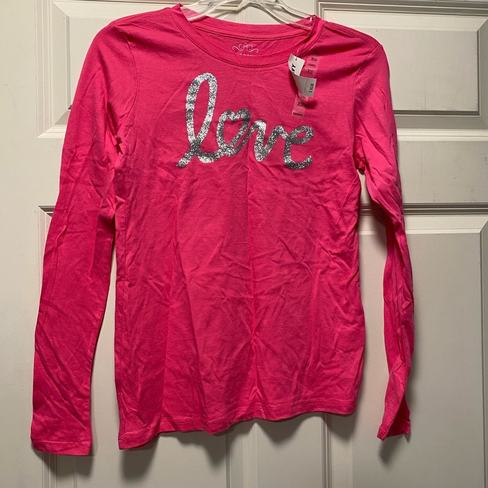 Old navy long sleeve shirt size XS NWT